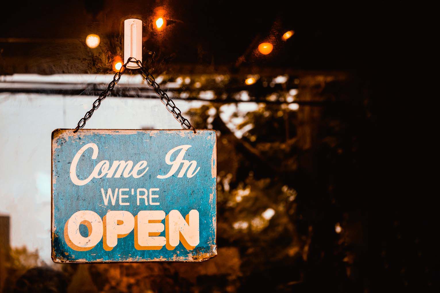 Come In We're Open